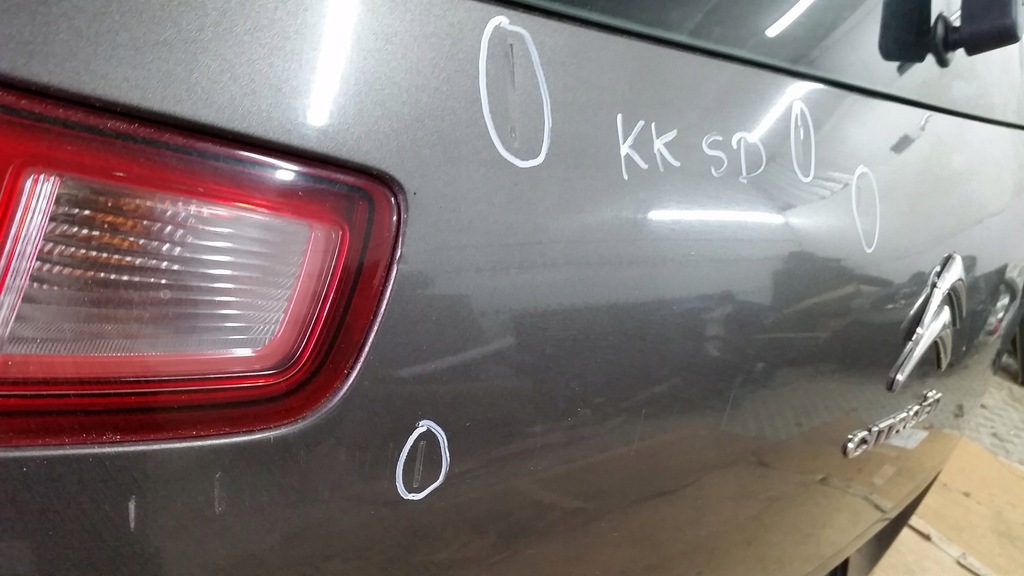 фото №4, Крышка багажника багажника задняя citroen c4 grand picasso ii kksd