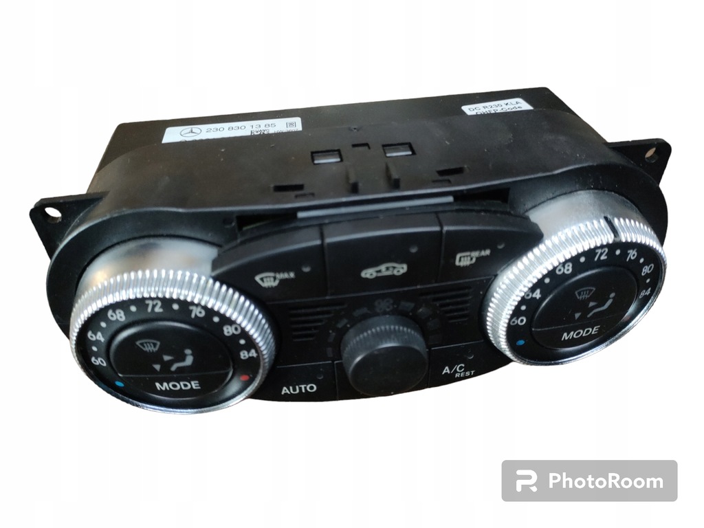 фото №1, Mercedes sl230 r230 панель кондиціонера 2308301385