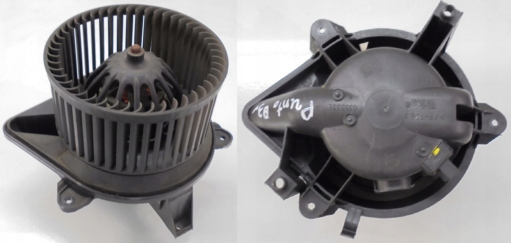 фото №1, Fiat punto ii 03 r вентилятор воздуходувка отопителя