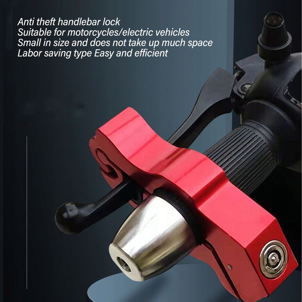 фото №7, Блокування керма червоний стоп алюміній з