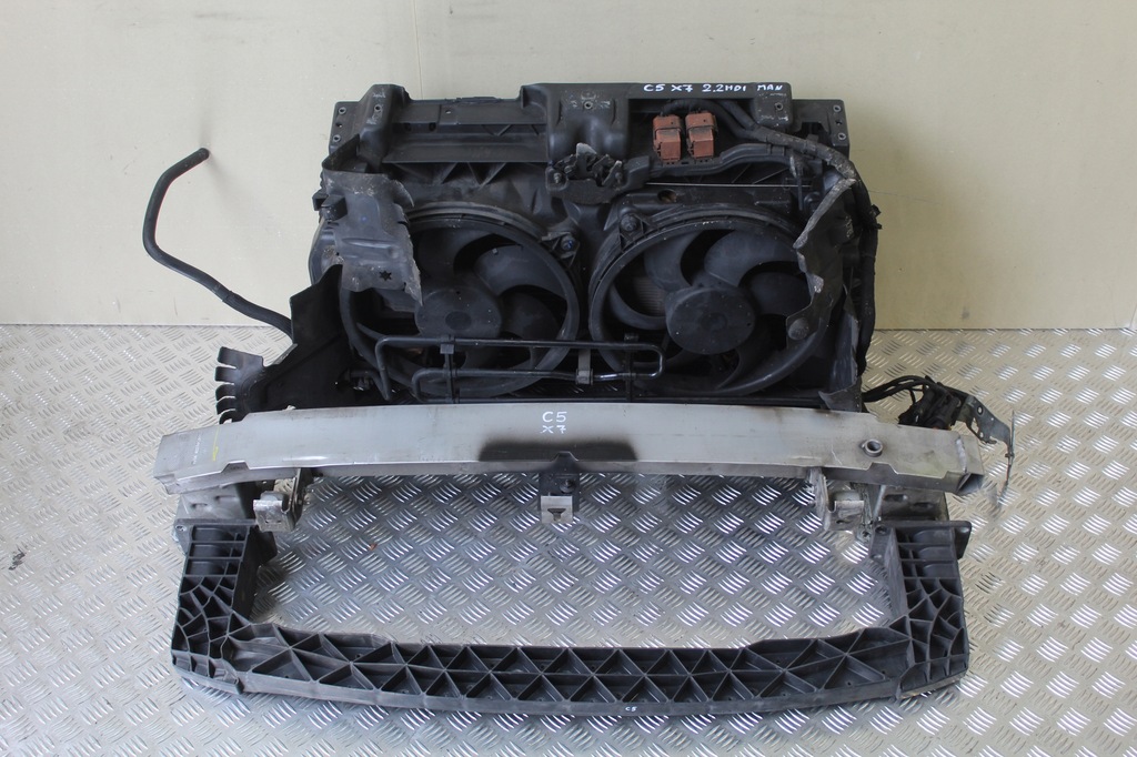 фото №1, Pas передній радіатор citroen c5 x7 iii 2,2 hdi