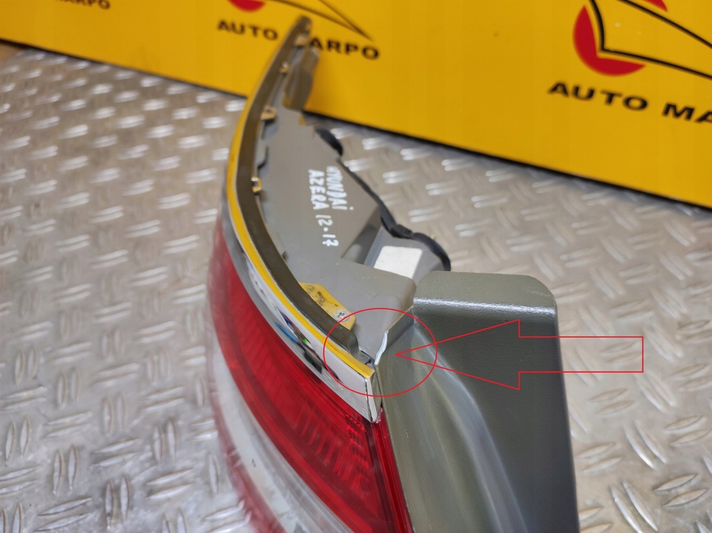 фото №6, Hyundai grandeur azera 2012-2017 лампа задня l usa