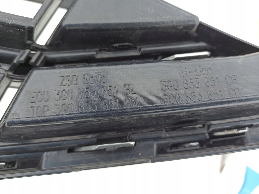 фото №8, Решётка радиатора решётка радиатора решётка радиатора vw passat b8 оригинал 3g0 3g fl lift lifting 3g0853651bl