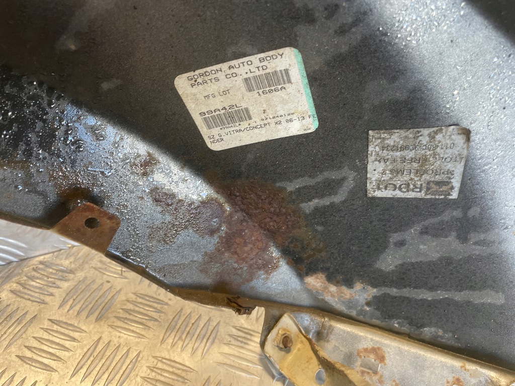 фото №13, Крила лівий перед suzuki grand vitara ii