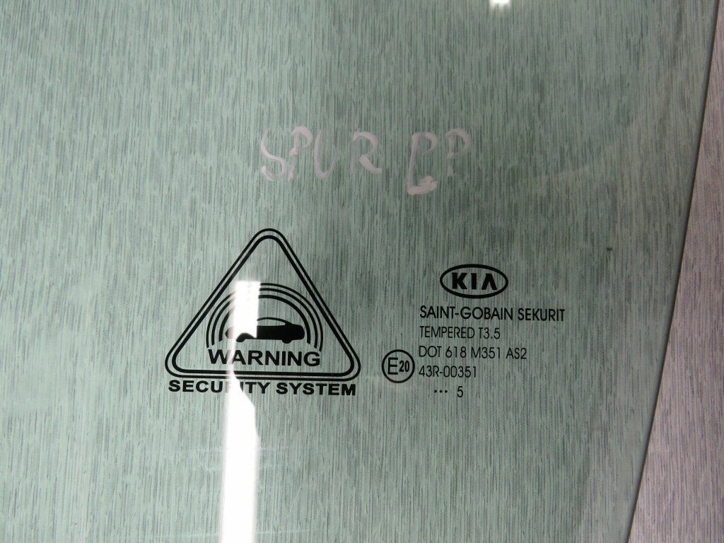 фото №10, Kia sportage iii lift стекло дверь передняя перед 2015