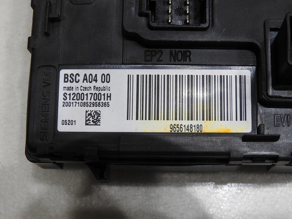 фото №9, Модуль блок управления bsc peugeot 407 2.2 16v 9656148180