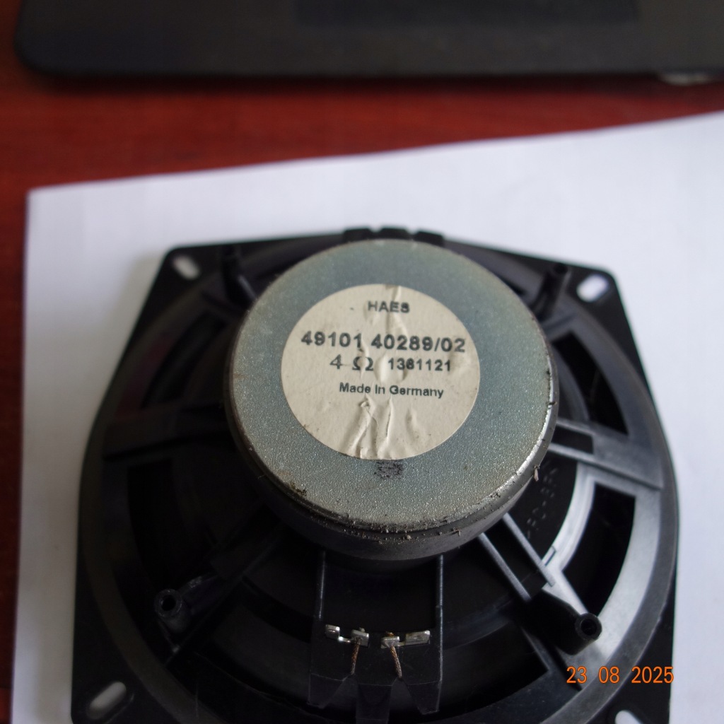 фото №1, Динамик сабвуфер audi a4 b6 haes 4910140289/02