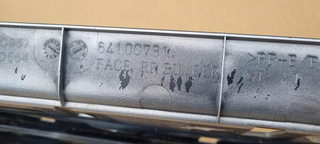 фото №13, Mitsubishi l200 2015- бампер задня оригінал d225