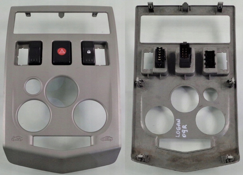 фото №1, Dacia logan van 09 r панель средний rzełaczniki