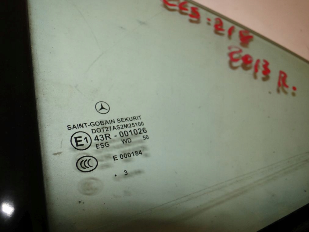 фото №2, Mercedes cls w218 218 скло w двері ліва 2013 rok