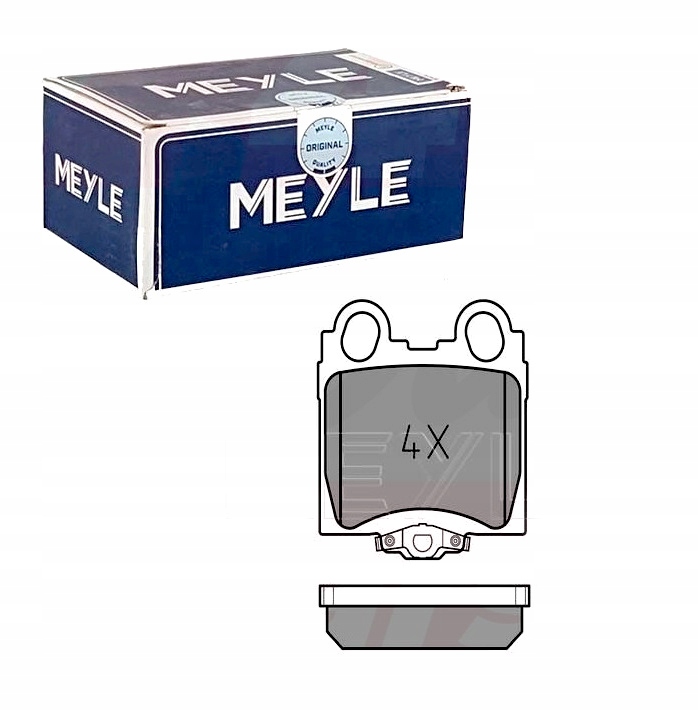 фото №1, Гальмівні колодки гальмівні meyle lexus is mk i gs mk ii задня