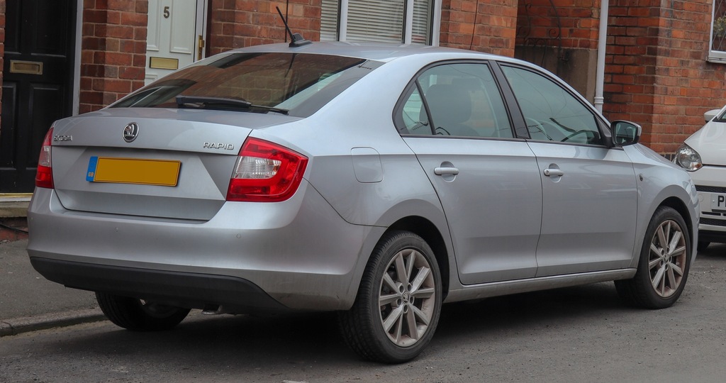 фото №10, Skoda rapid spaceback 12- бампер задний pod pdc 5jj807421b