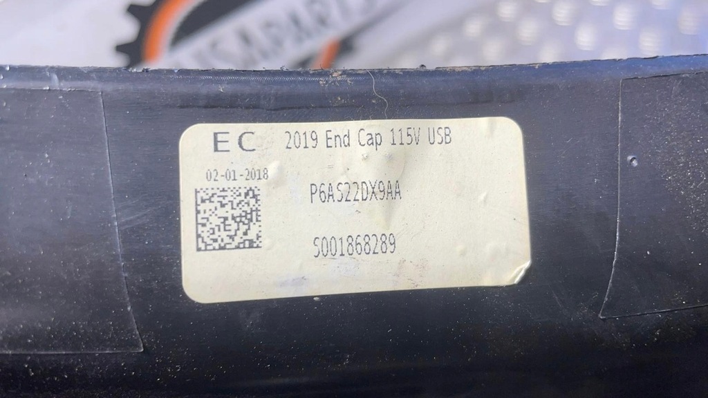 фото №4, Тунель середній панель решітка dodge durango 2014-