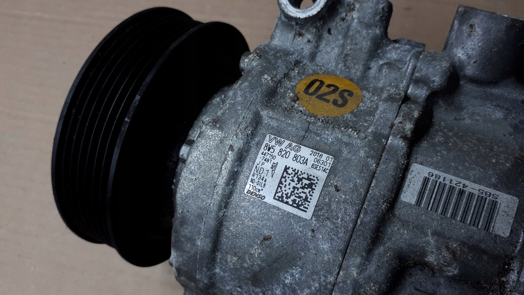 фото №11, A4 b9 8w компрессор кондиционера 2.0 tdi a5 8w q5