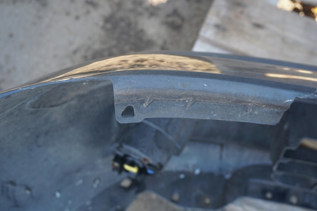 фото №12, Nissan note e11 бампер передній z11 2007rok чорний