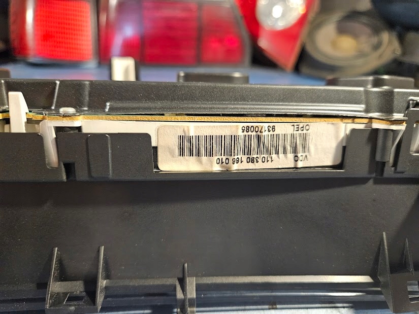 фото №6, Лічильник дисплей приладова панель vectra c 2.2dti 93170085