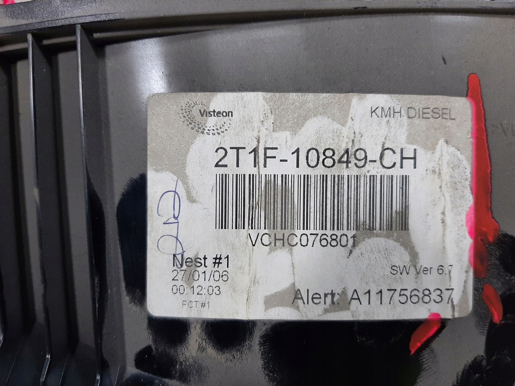 фото №10, Ford transit connect 1.8tdci 06r набор блок управления двигателя 4t11-12a650-cc