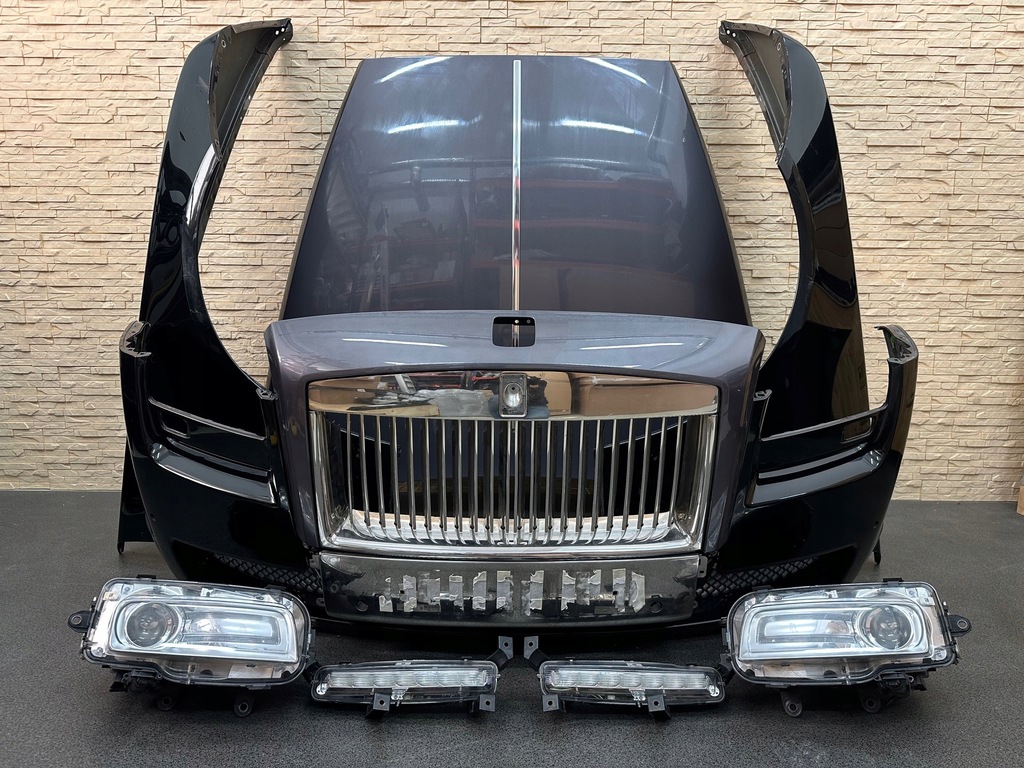 фото №1, Rolls royce ghost капот бампер крила лампи світлодіоди рамка решітка радіатора