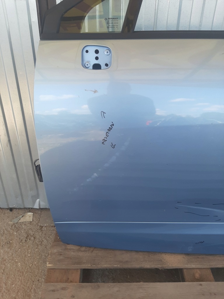 фото №4, Дверь левая перед renault grand scenic iii цвет terpa lata 2008-2012