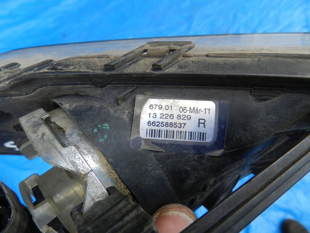 фото №7, Opel-częśc insignia a протитуманна фара правий бампера перед