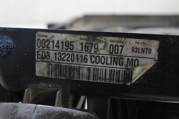 фото №4, Вентилятор радіатора opel insignia a 2.0t