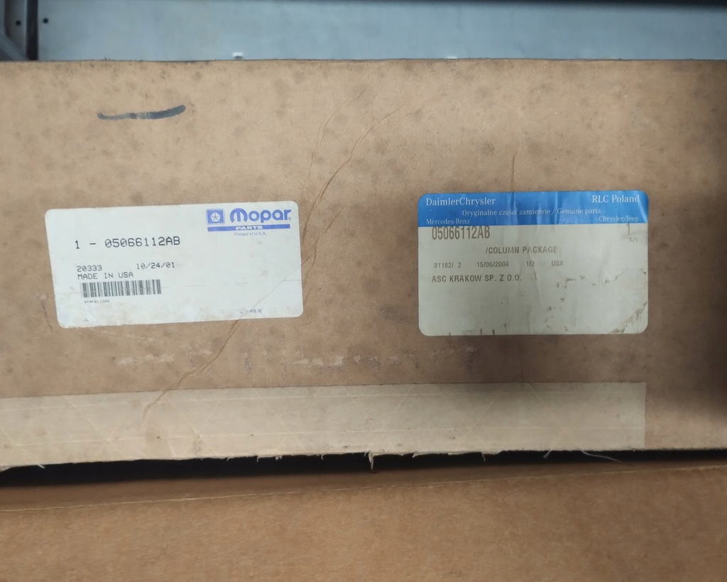 фото №6, Колонка керма mopar оригінальний номер 05066112 chrysler voyager gs/ns