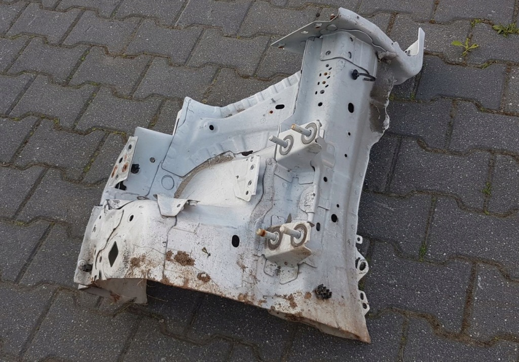 фото №3, Range rover evoque l538 четверть левая перед лонжерон подкрылок левый чашка