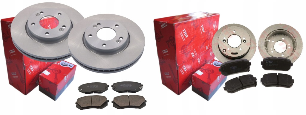 фото №1, Гальмівні диски гальмівні колодки p+t trw kia sportage ii
