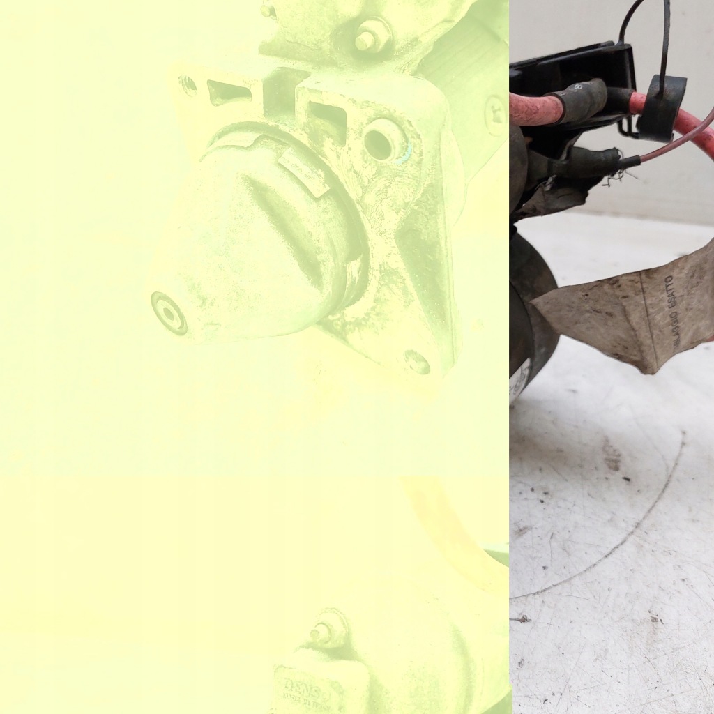 фото №4, Fiat punto 1,3 стартер denso 63101078