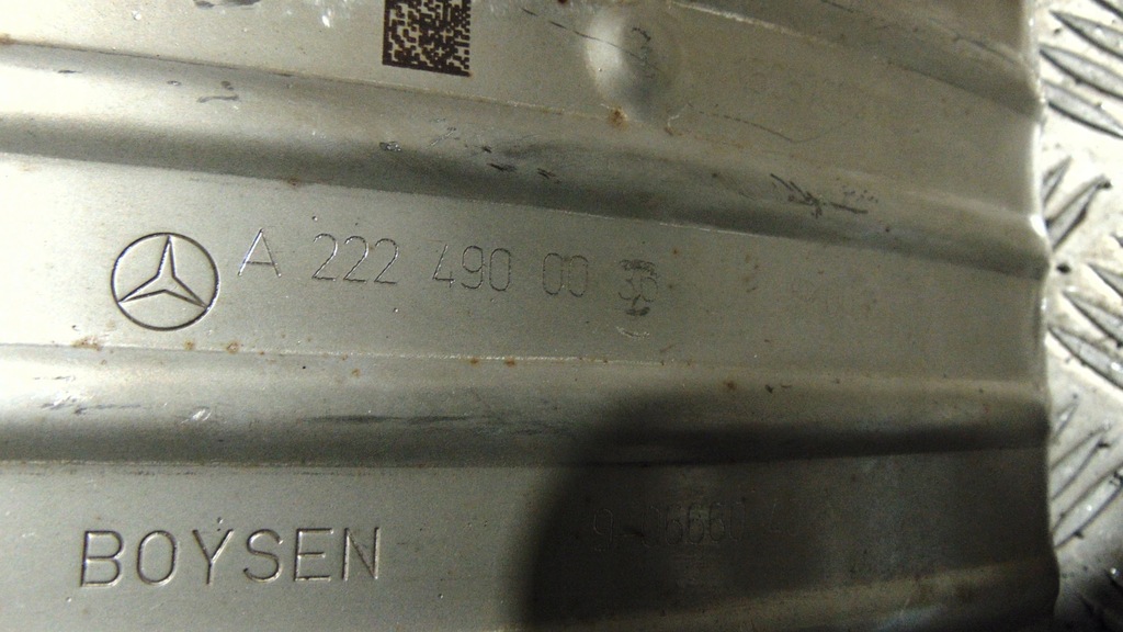 фото №5, Mercedes w222 s-klasa гаситель выхлоп катализатор a2224900036