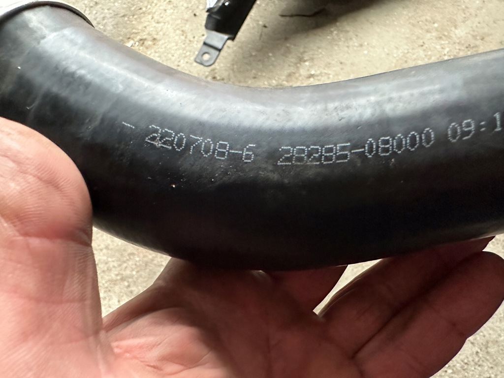 фото №4, Kia proceed труба wąż интеркулер оригинал шланг