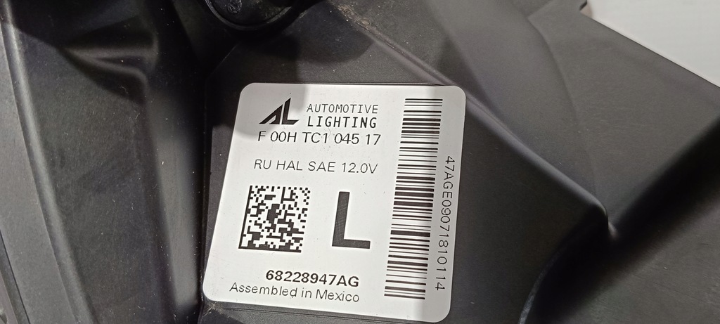 фото №11, Лампа перед передняя левая chrysler pacifica led 2017-