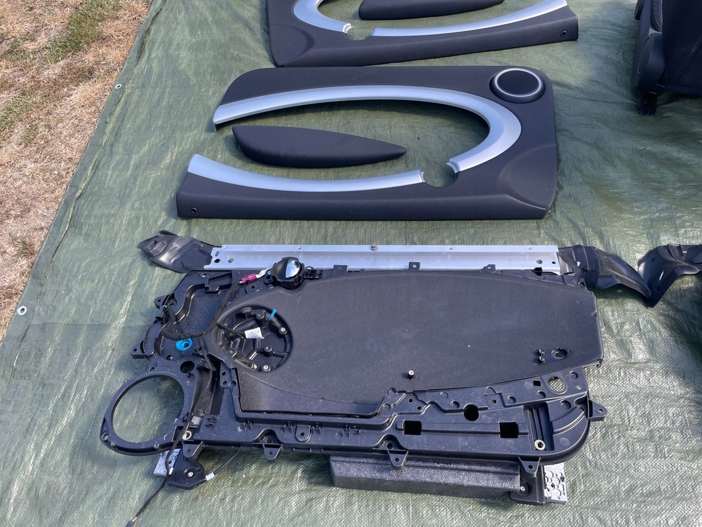 фото №8, Mini cooper s r56i сиденья заднее сиденье подогрев обшивки кожа комплект europa