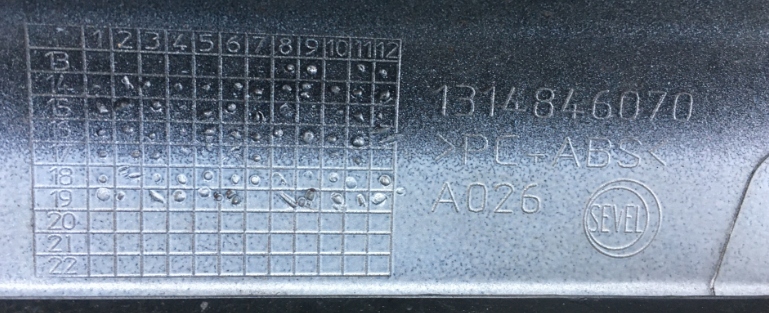 фото №11, Fiat ducato iii,3 lift 2014 решітка радіатора радіатора решітка радіатора