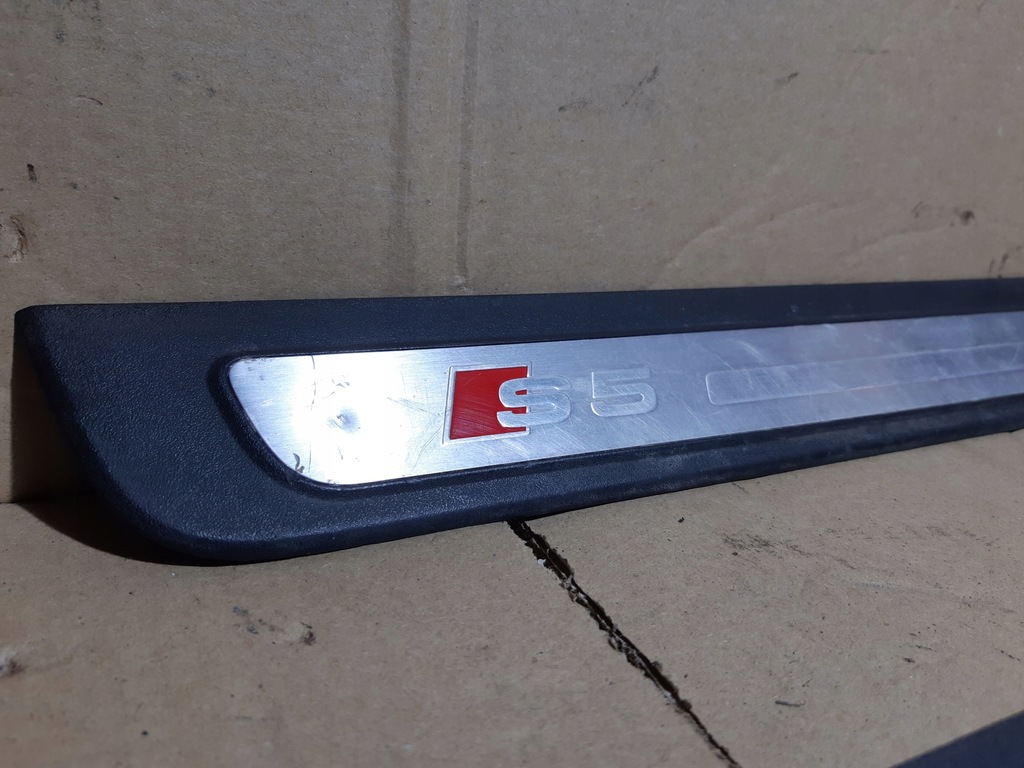 фото №8, Audi s5 молдинг накладки порог правая левая перед 8t0853373 8t0853374