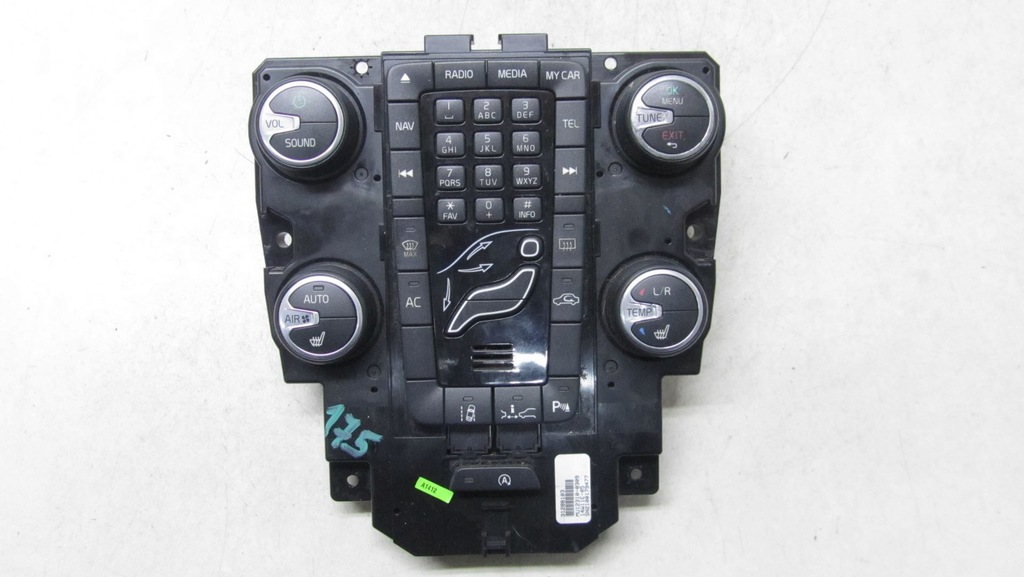 фото №1, Volvo v40 ii панель радіо кондиціонера 31288103