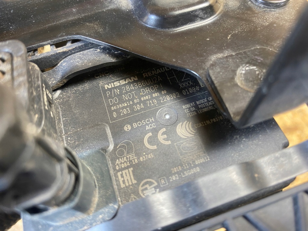 фото №9, Радар датчик distronic кронштейн nissan qashqai iii j12 284386uu2a 2021-