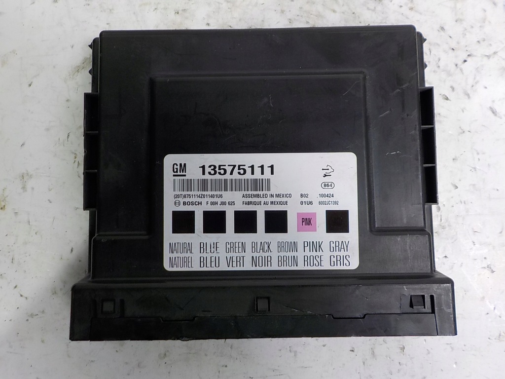 фото №1, Opel insignia модуль bsi uch 13575111