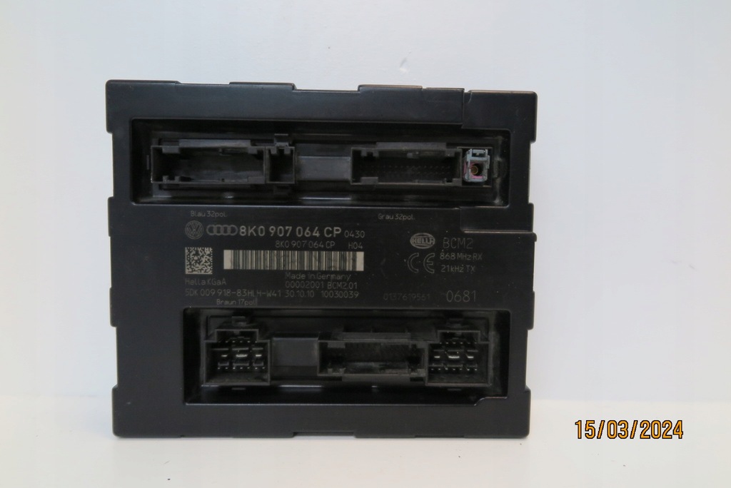 фото №1, Модуль блок управления комфорта audi a4 b8 a5 8t 8k0907064cp
