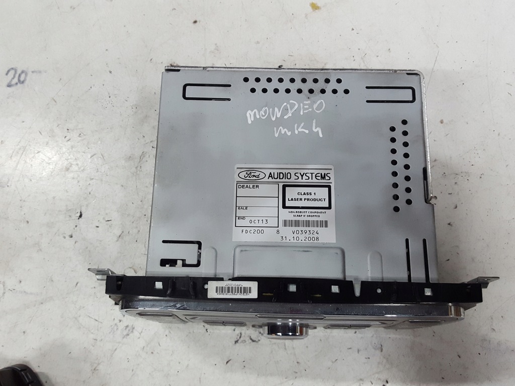 фото №2, Ford mondeo mk4 07r- радио cd радиопроигрыватель