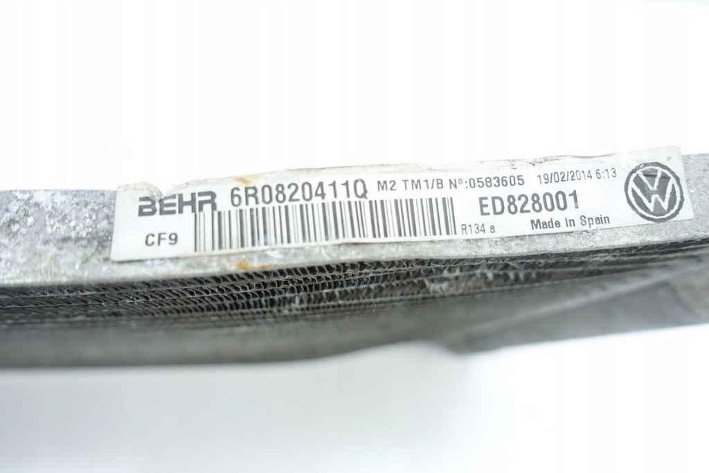 фото №6, Радіатор кондиціонера vw polo v seat skoda 6r0