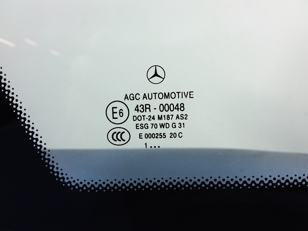 фото №3, Mercedes b w246 скло кузовна задня ліва 11