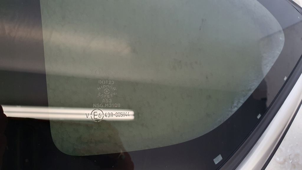 фото №9, Toyota rav4 iv 13- скло кузовна ліва задня оригінал nowa