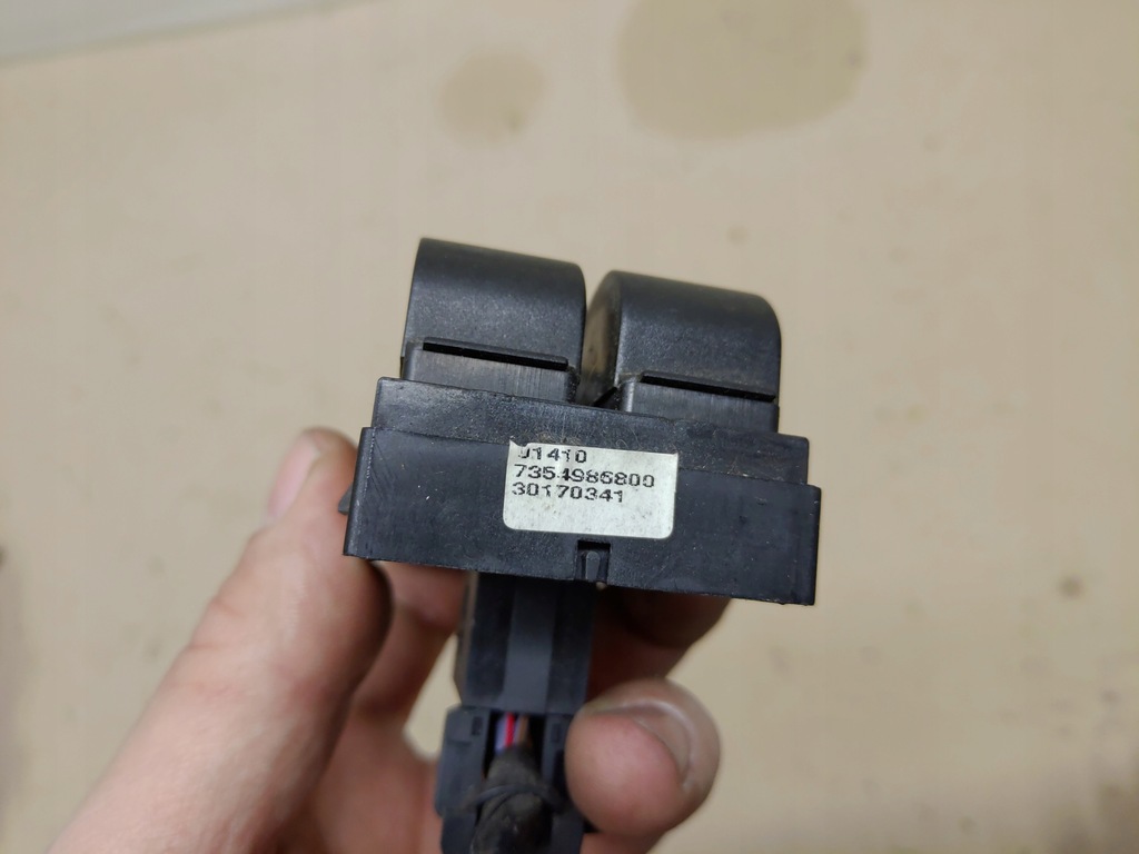 фото №5, Переключатель окон панель fiat doblo ii 10-15