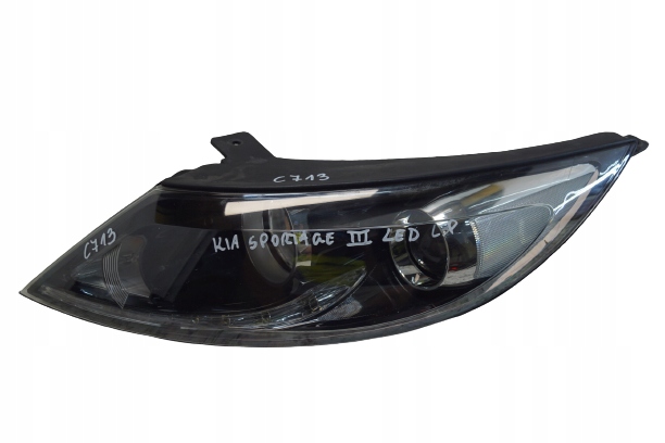 фото №1, Kia sportage iii лампа левая перед led uk