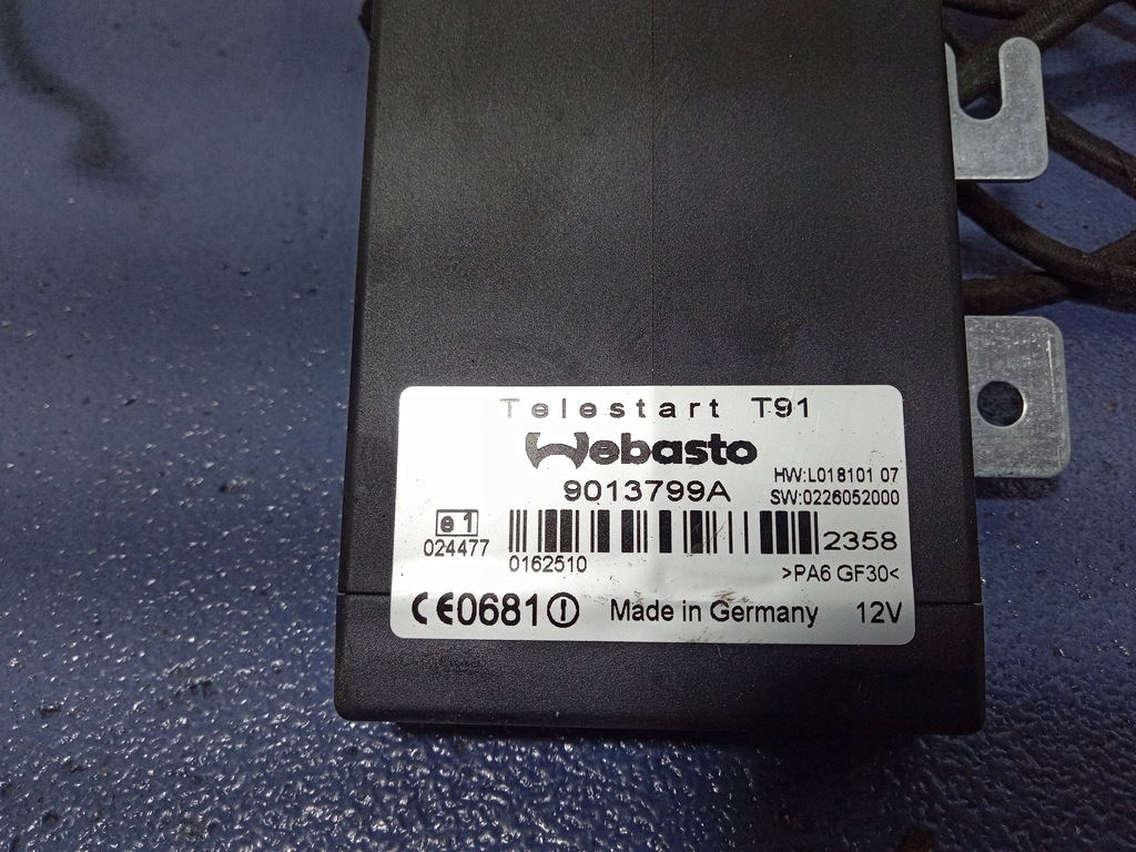 фото №4, Vw golf vi 1.4 b webasto комплект