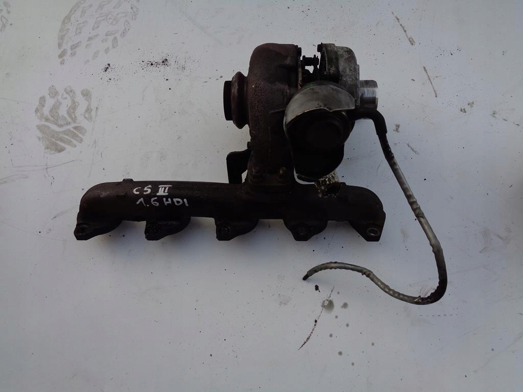 фото №1, Турбонагнітач 9663199280 citroen c5 iii x7