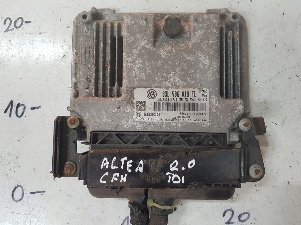 фото №1, Seat altea lift 2.0 tdi cfh бортовой компьютер двигателя
