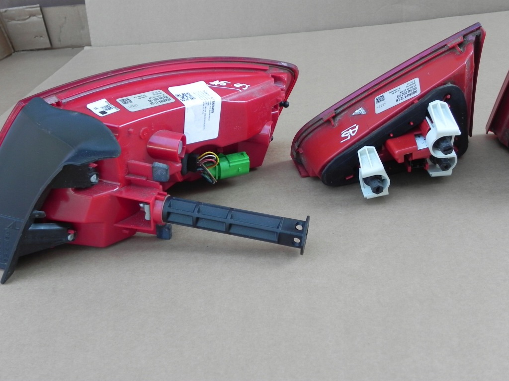 фото №13, Audi a5 8t 8t0 lift sportback лампа лампы задняя задние комплект led