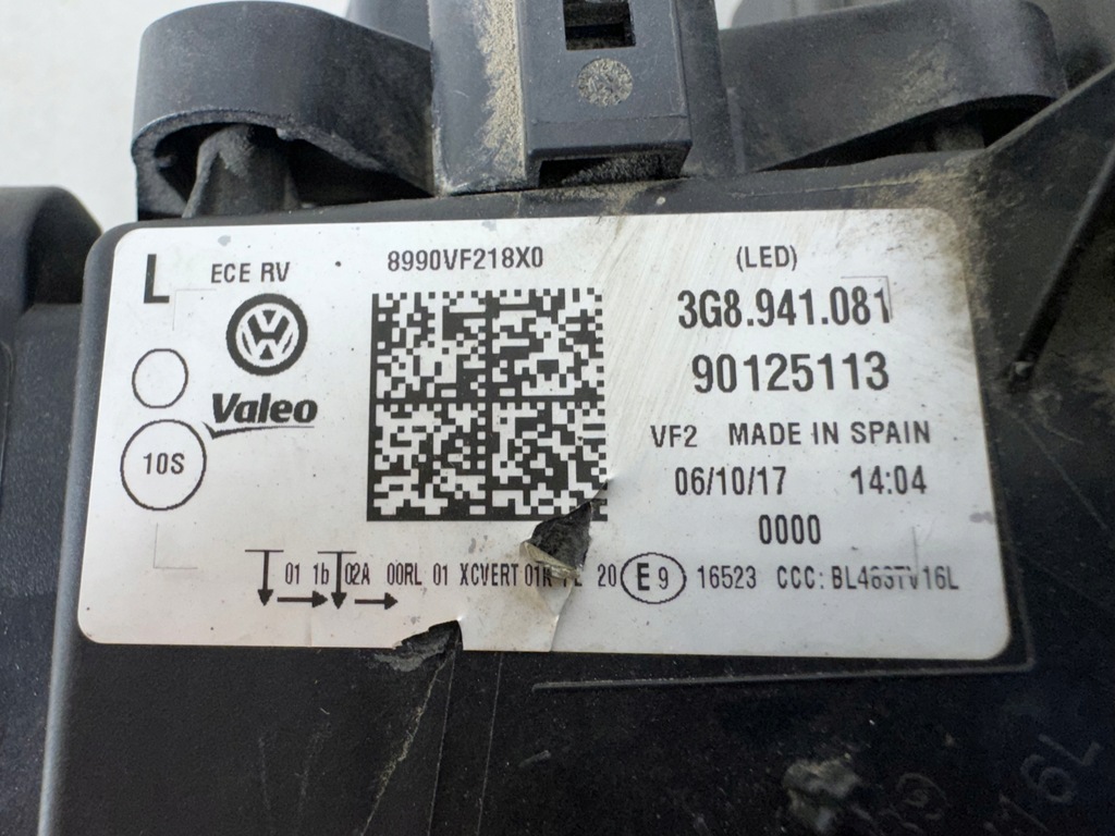 фото №15, Vw arteon 3g8 full led лампа ліва перед передня фара eur